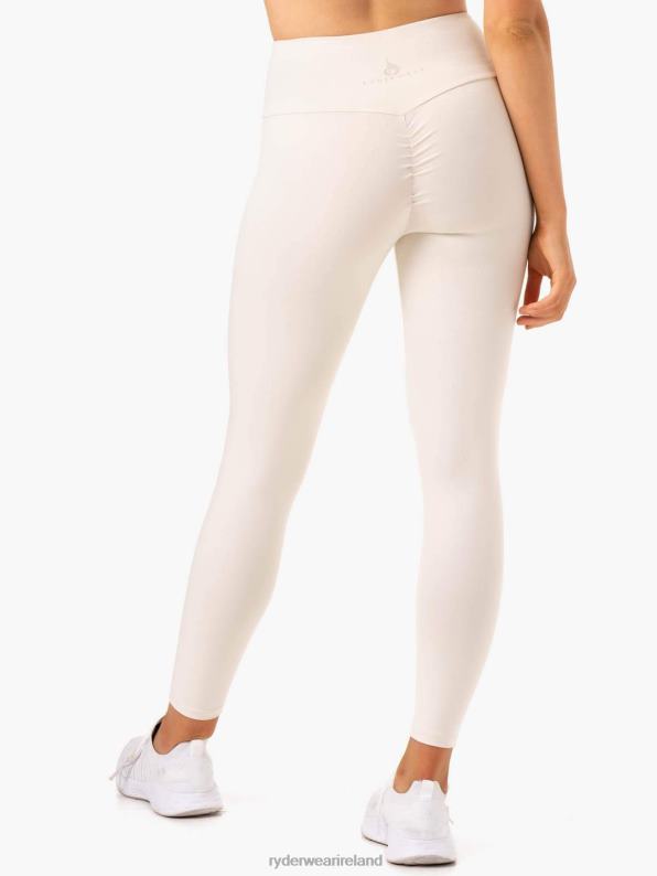 Ryderwear Adapt High Waisted Scrunch Leggings Ivory Women Clothing 4Z2T152