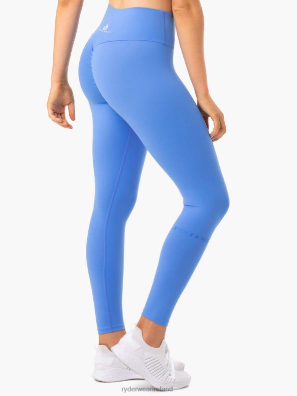 Ryderwear Amazon Scrunch Bum Leggings Blue Women Clothing 4Z2T153