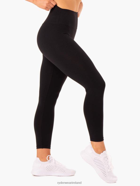Ryderwear Base Full Length High Waisted Leggings Black Women Clothing 4Z2T142