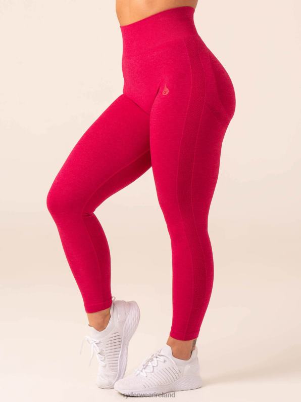 Ryderwear Evolve Seamless Leggings Berry Marl Women Clothing 4Z2T13