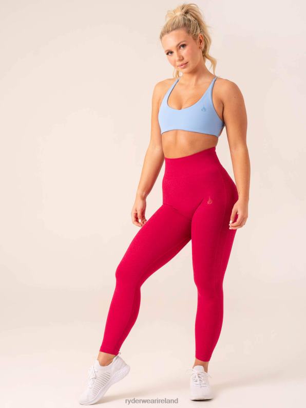 Ryderwear Evolve Seamless Leggings Berry Marl Women Clothing 4Z2T13