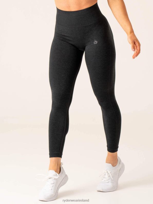 Ryderwear Evolve Seamless Leggings Black Marl Women Clothing 4Z2T11