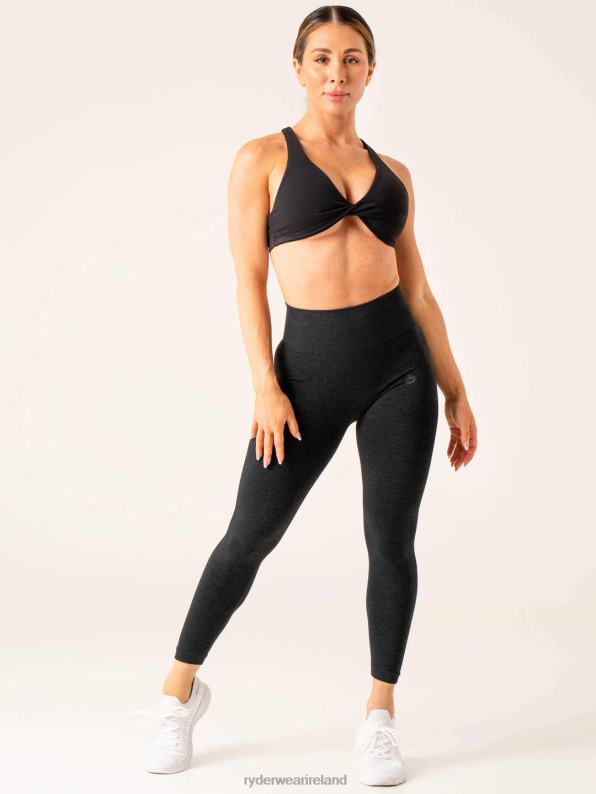 Ryderwear Evolve Seamless Leggings Black Marl Women Clothing 4Z2T11