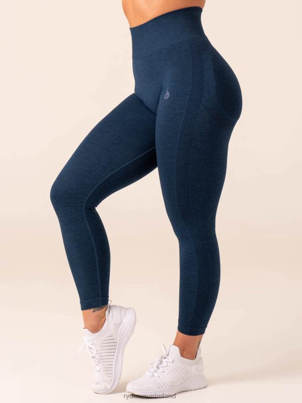 Ryderwear Evolve Seamless Leggings Navy Marl Women Clothing 4Z2T12