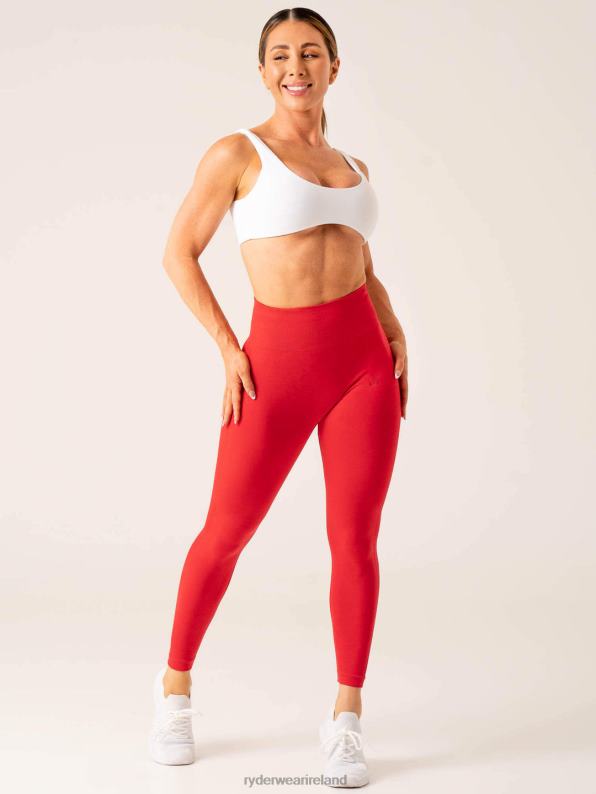 Ryderwear Evolve Seamless Leggings Red Marl Women Clothing 4Z2T45
