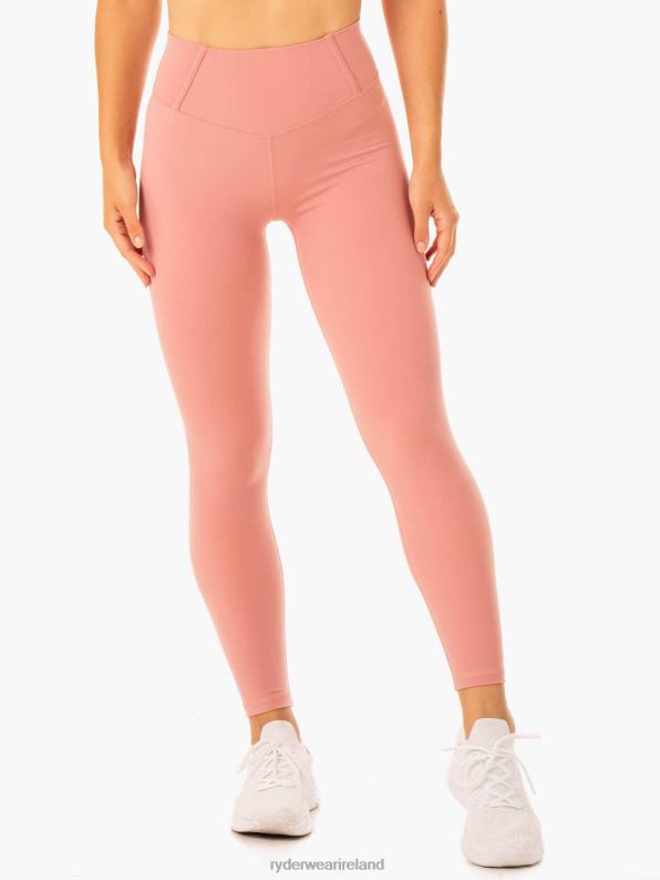Ryderwear Form Scrunch Bum Leggings Dusty Pink Women Clothing 4Z2T93
