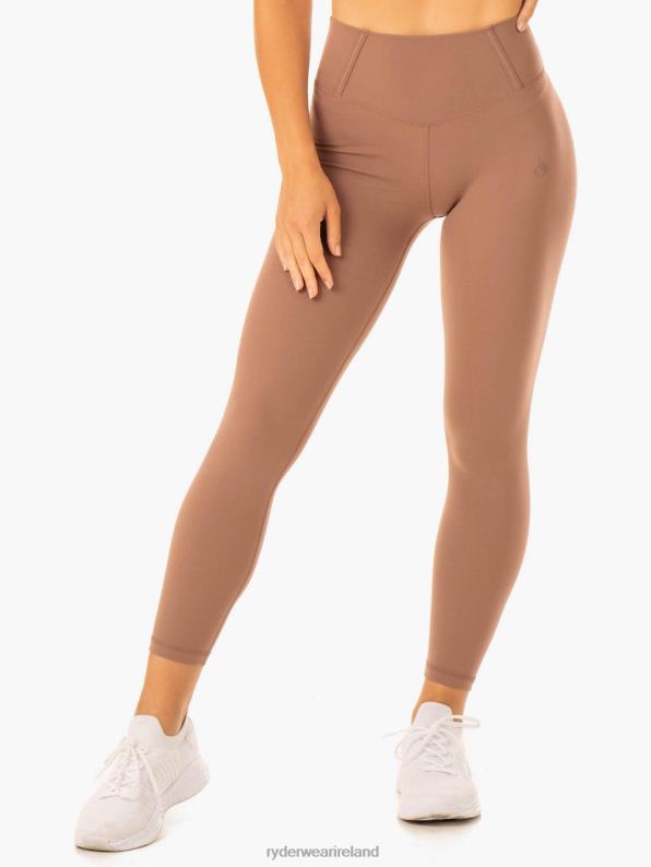 Ryderwear Form Scrunch Bum Leggings Mocha Women Clothing 4Z2T92