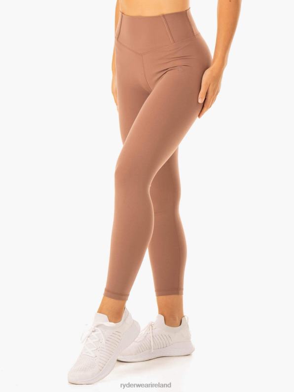 Ryderwear Form Scrunch Bum Leggings Mocha Women Clothing 4Z2T92