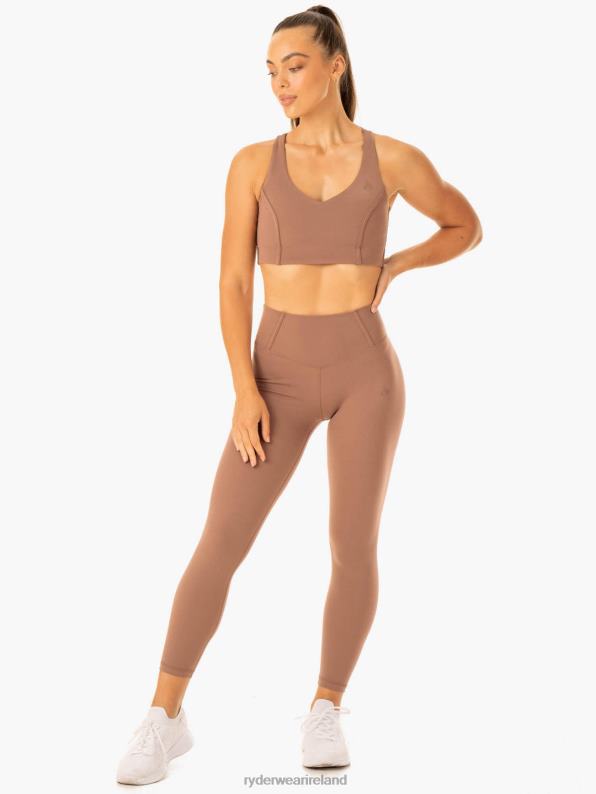 Ryderwear Form Scrunch Bum Leggings Mocha Women Clothing 4Z2T92