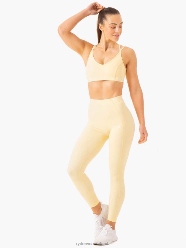 Ryderwear Level Up High Waisted Scrunch Leggings Butter Women Clothing 4Z2T73