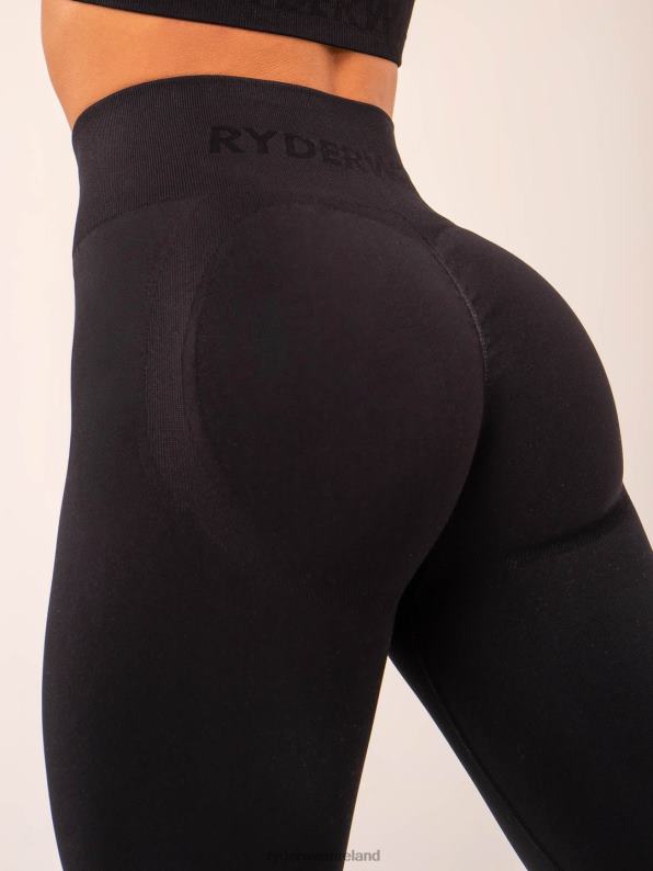 Ryderwear Lift Scrunch Seamless Leggings Black Women Clothing 4Z2T1