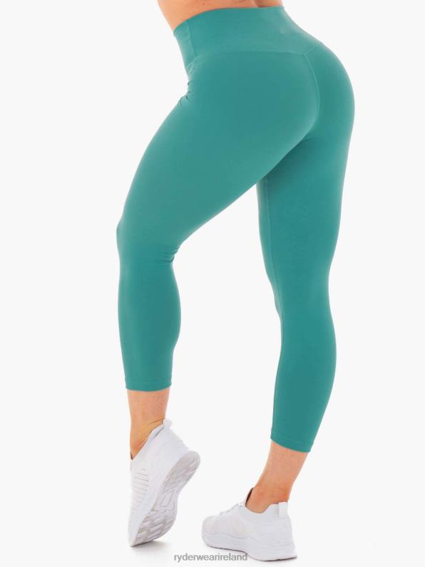 Ryderwear Motion High Waisted 7/8 Leggings Teal Women Clothing 4Z2T163