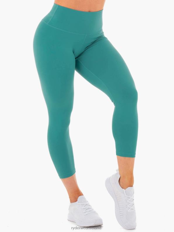 Ryderwear Motion High Waisted 7/8 Leggings Teal Women Clothing 4Z2T163
