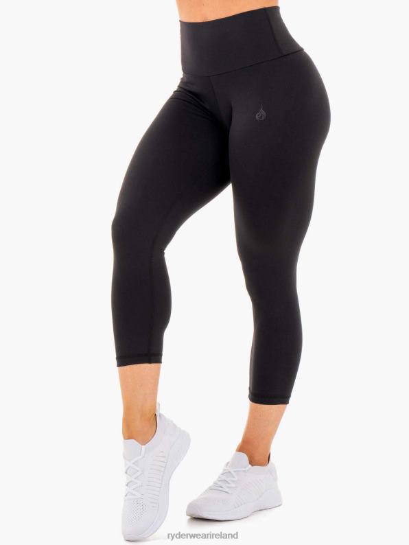 Ryderwear Motion High Waisted 7/8 Scrunch Bum Leggings Black Women Clothing 4Z2T164