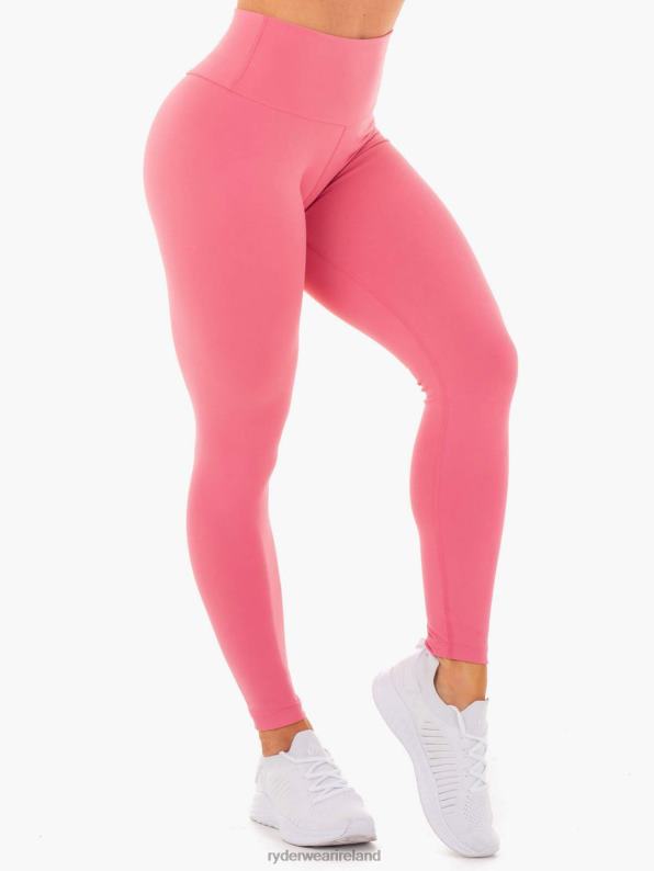 Ryderwear Motion High Waisted Leggings Pink Lemonade Women Clothing 4Z2T160