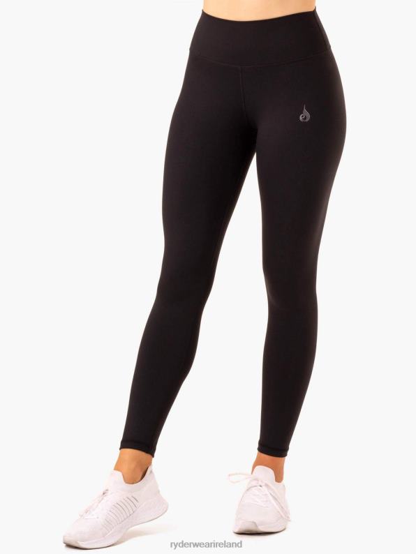 Ryderwear Movement High Waisted Pocket Leggings Black Women Clothing 4Z2T150