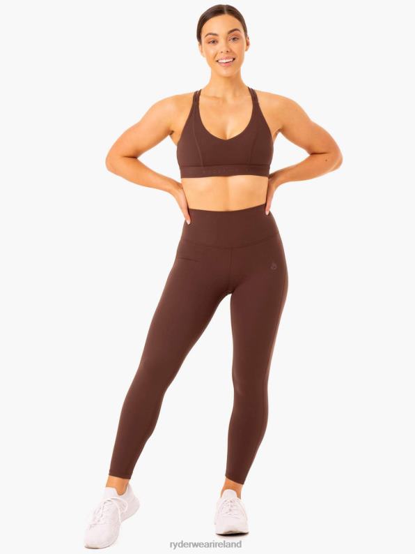 Ryderwear Nkd Align Leggings Chocolate Women Clothing 4Z2T121