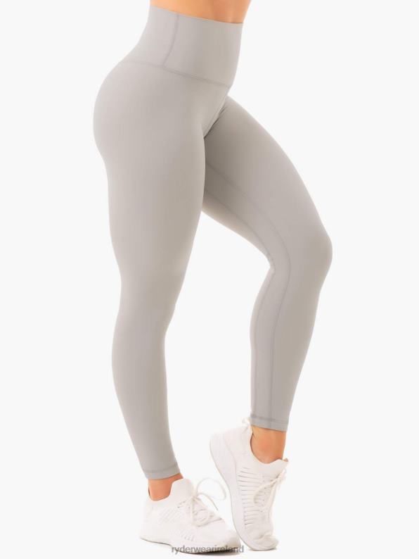 Ryderwear Nkd High Waisted Leggings Grey Women Clothing 4Z2T167