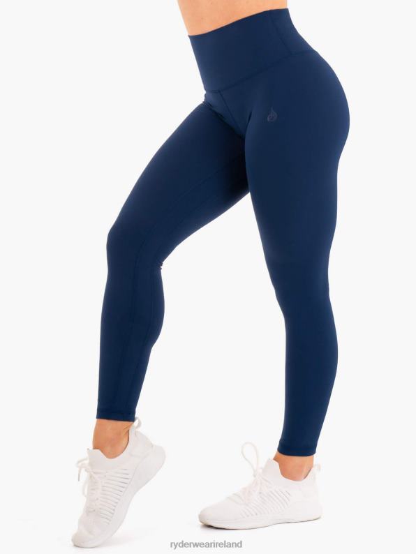 Ryderwear Nkd High Waisted Leggings Navy Women Clothing 4Z2T174