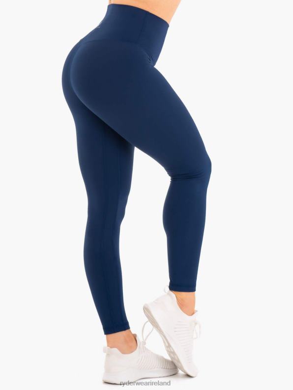 Ryderwear Nkd High Waisted Leggings Navy Women Clothing 4Z2T174