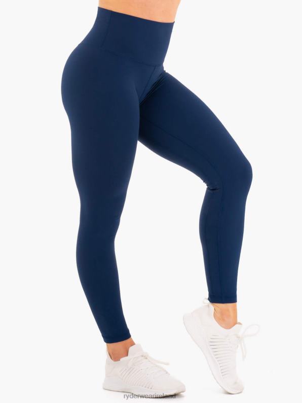 Ryderwear Nkd High Waisted Leggings Navy Women Clothing 4Z2T174