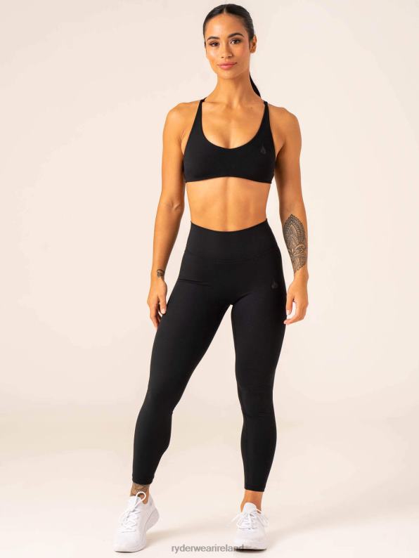 Ryderwear Nkd High Waisted Scrunch Leggings Black Women Clothing 4Z2T25