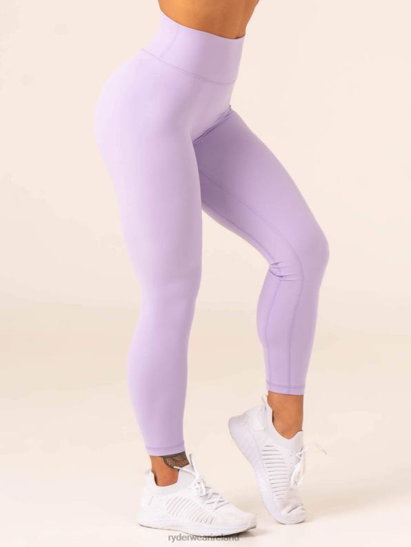Ryderwear Nkd High Waisted Scrunch Leggings Lavender Women Clothing 4Z2T27