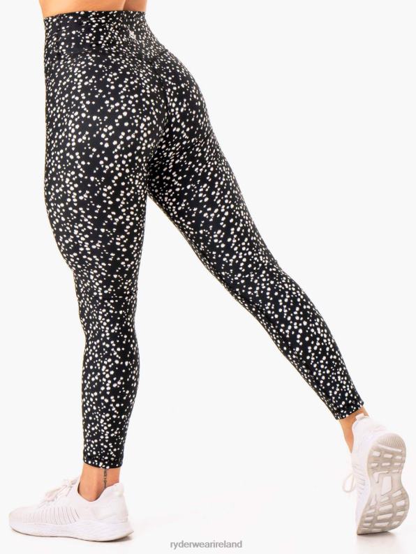 Ryderwear Reform High Waisted Leggings Black Speckle Women Clothing 4Z2T130