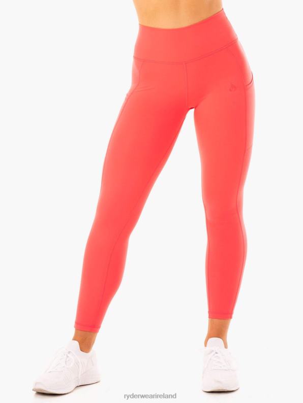 Ryderwear Reset High Waisted Pocket Leggings Watermelon Women Clothing 4Z2T100
