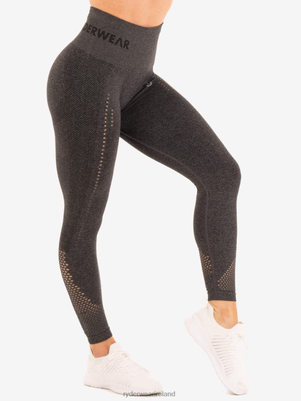 Ryderwear Seamless Staples Leggings Charcoal Marl Women Clothing 4Z2T178
