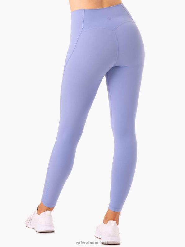 Ryderwear Sola High Waisted Leggings Purple Women Clothing 4Z2T145