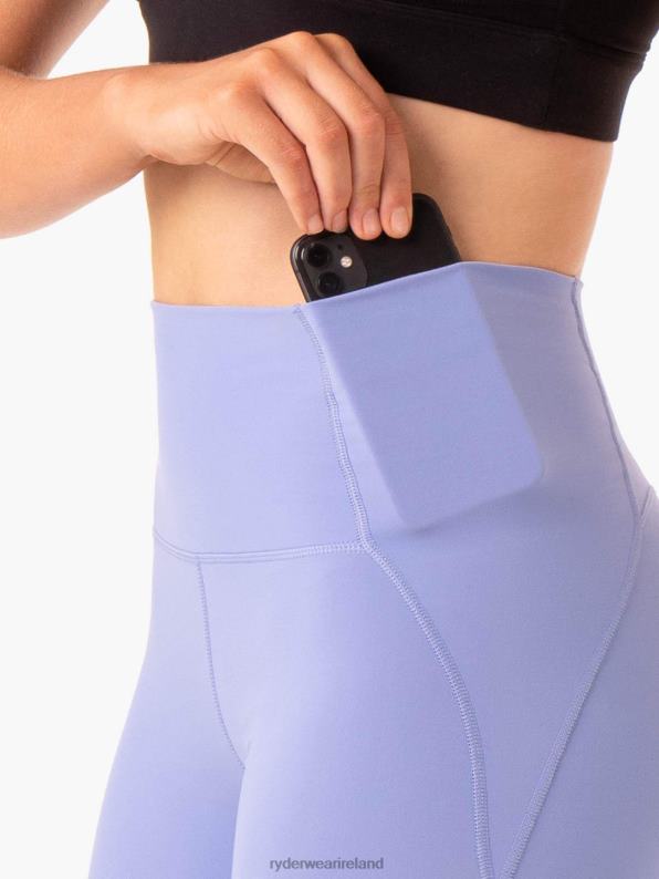 Ryderwear Sola High Waisted Leggings Purple Women Clothing 4Z2T145
