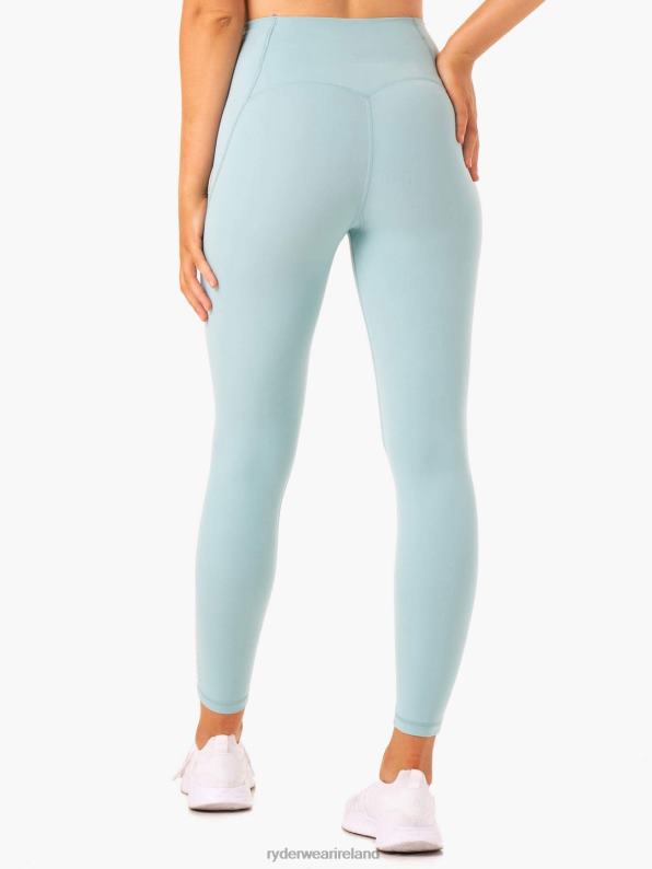 Ryderwear Sola High Waisted Leggings Seafoam Blue Women Clothing 4Z2T146