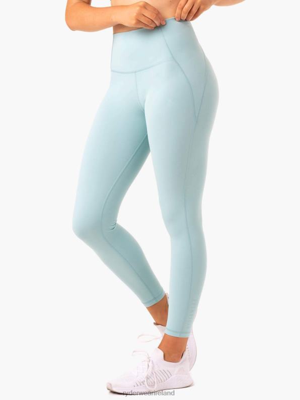 Ryderwear Sola High Waisted Leggings Seafoam Blue Women Clothing 4Z2T146