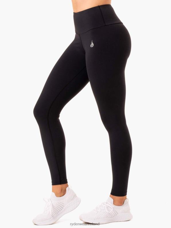 Ryderwear Staples Scrunch Bum Leggings Black Women Clothing 4Z2T179