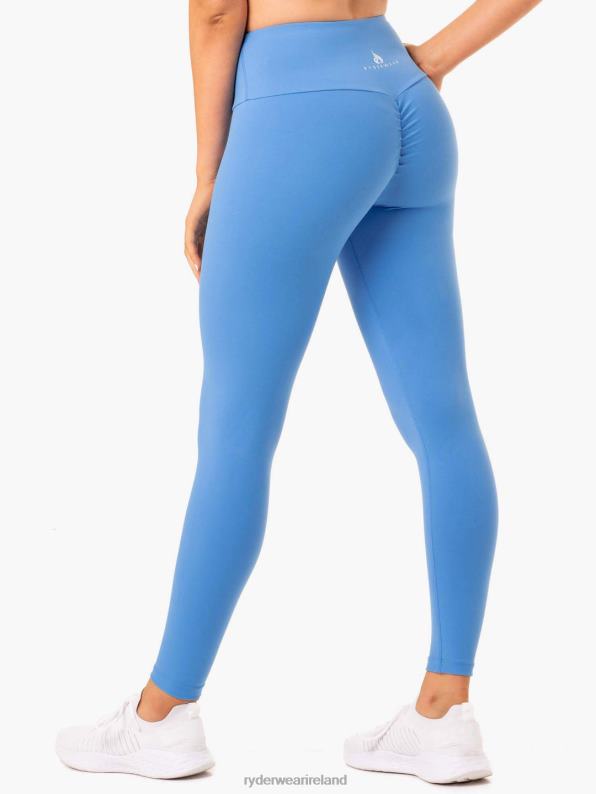 Ryderwear Staples Scrunch Bum Leggings Blue Women Clothing 4Z2T128