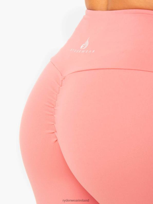 Ryderwear Staples Scrunch Bum Leggings Rose Pink Women Clothing 4Z2T129