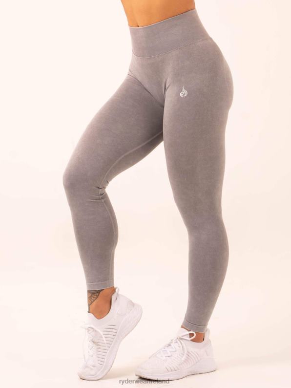 Ryderwear Stonewash Scrunch Seamless Leggings Grey Stonewash Women Clothing 4Z2T7