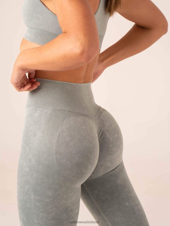Ryderwear Stonewash Scrunch Seamless Leggings Sage Stonewash Women Clothing 4Z2T6