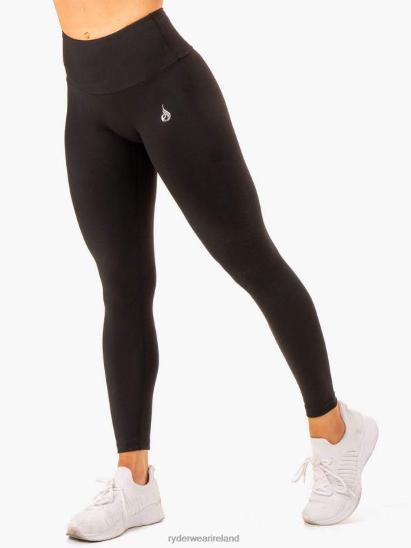 Ryderwear Vital High Waisted Scrunch Leggings Black Women Clothing 4Z2T113