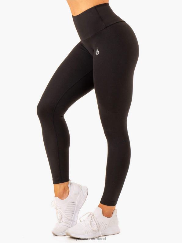 Ryderwear Vital High Waisted Scrunch Leggings Black Women Clothing 4Z2T113