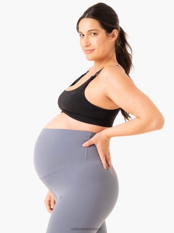 Ryderwear Active Bump Sports Bra Black Women Clothing 4Z2T297