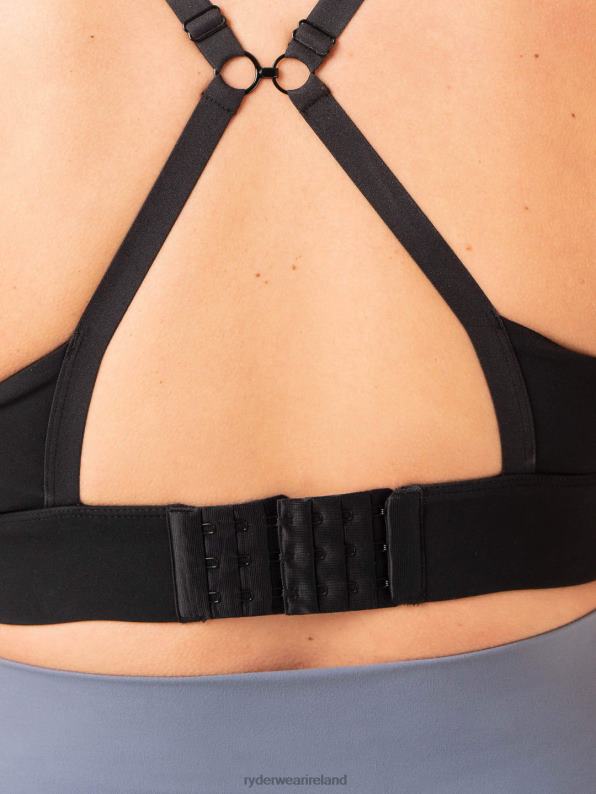 Ryderwear Active Bump Sports Bra Black Women Clothing 4Z2T297