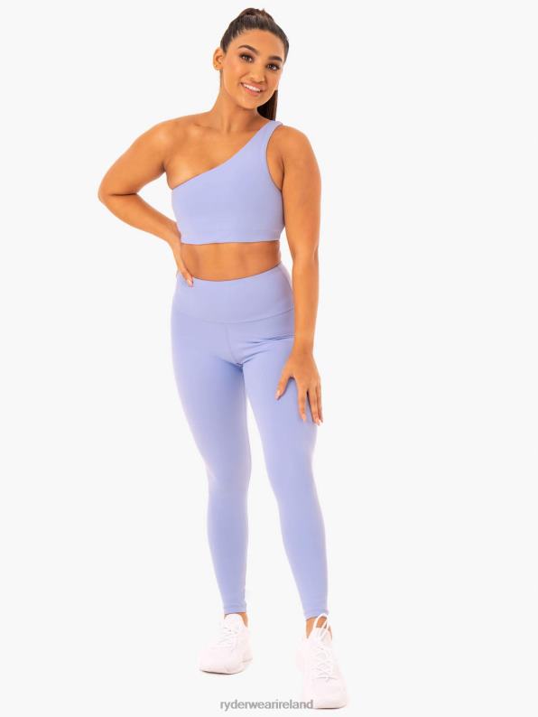 Ryderwear Adapt One Shoulder Sports Bra Lavender Women Clothing 4Z2T427