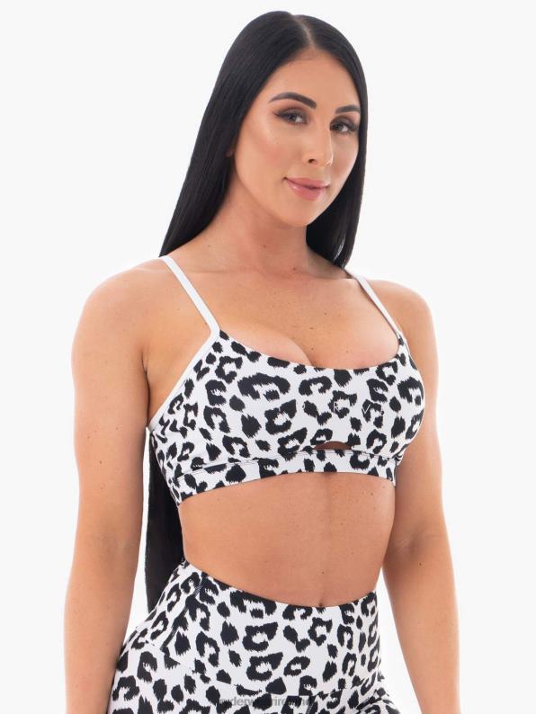 Ryderwear Animal Sports Bra Snow Leopard Women Clothing 4Z2T507