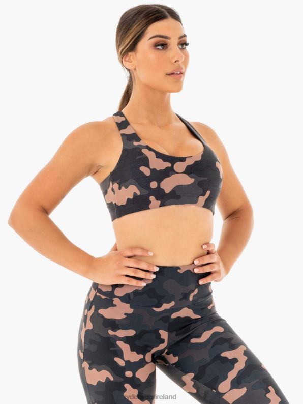 Ryderwear Camo Sports Bra Rose Camo Women Clothing 4Z2T444