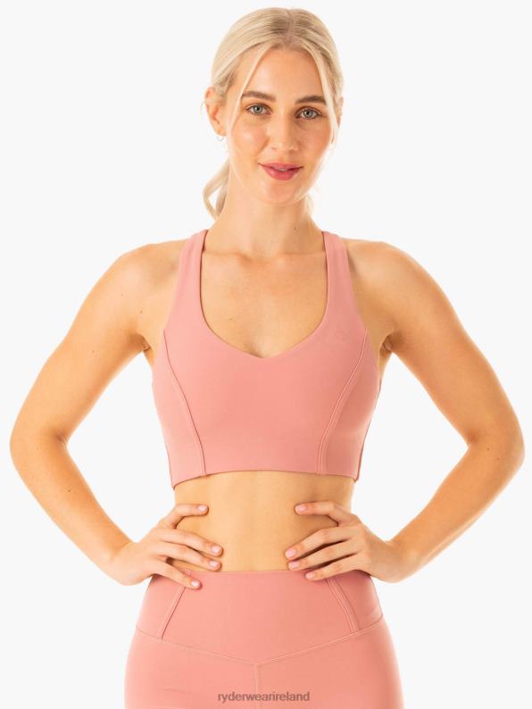 Ryderwear Form Sports Bra Dusty Pink Women Clothing 4Z2T332