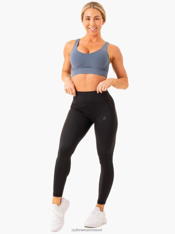 Ryderwear Heighten High Impact Sports Bra Steel Blue Women Clothing 4Z2T300