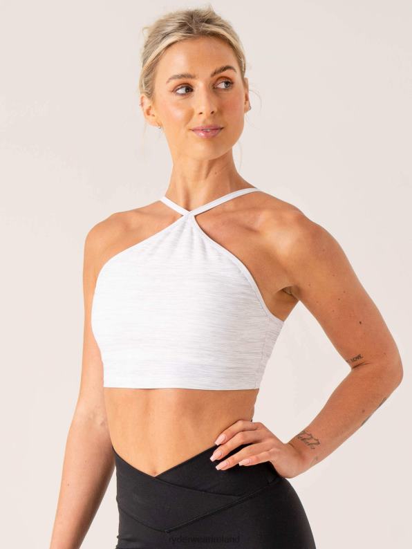Ryderwear Momentum Tank Bra Snow Grey Marl Women Clothing 4Z2T260