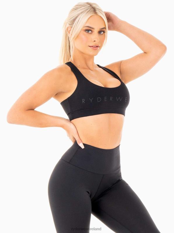 Ryderwear Motion Sports Bra Black Women Clothing 4Z2T447